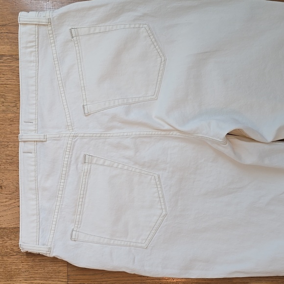 ABERCROMBIE & FITCH WOMEN'S PLUS IVORY WHITE "CURVE LOVE" PANTS SIZE 36/22 LONG - Picture 14 of 15